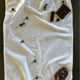Torchon de cuisine Blanc - Food lover - Collection les grands classiques - Simone Home