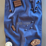 Torchon de cuisine Bleu Marine - Food lover - Collection les grands classiques - Simone Home