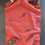 Torchon de cuisine Terracotta - Food lover - Collection les grands classiques - Simone Home