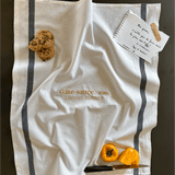 Torchon de cuisine Blanc et Noir - Gâte sauce - Collection cata de la cuisine - Simone Home