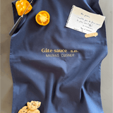Torchon de cuisine Bleu Marine - Gâte sauce - Collection cata de la cuisine - Simone Home