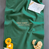 Torchon de cuisine Vert Sapin - Gâte sauce - Collection cata de la cuisine - Simone Home