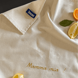 Torchon de cuisine Beige - Mamma mia - Collection La dolce vita - Simone Home