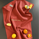 Torchon de cuisine Terracotta - Mamma mia - Collection La dolce vita - Simone Home