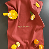 Torchon de cuisine Terracotta - Mamma mia - Collection La dolce vita - Simone Home