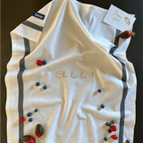 Torchon de cuisine Blanc et Noir - Ohlala - Collection Flirt - Simone Home