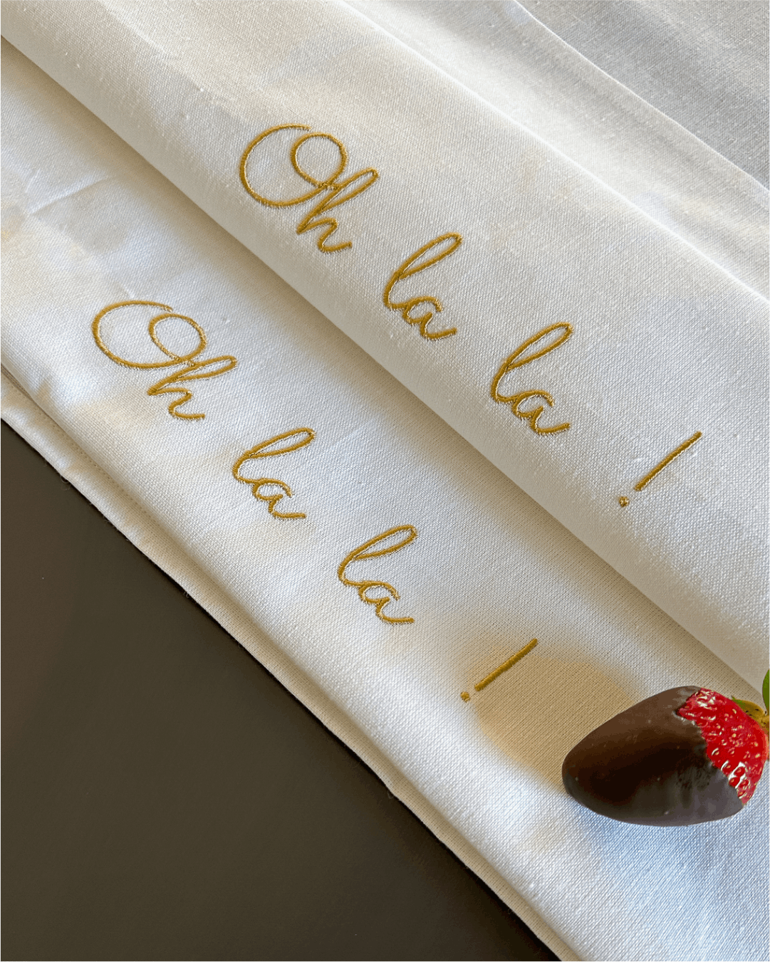 Torchon de cuisine - Ohlala - Collection Flirt - Simone Home