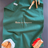 Torchon de cuisine Vert Sapin - Reine de l'emporter - Collection Cata de la cuisine - Simone Home