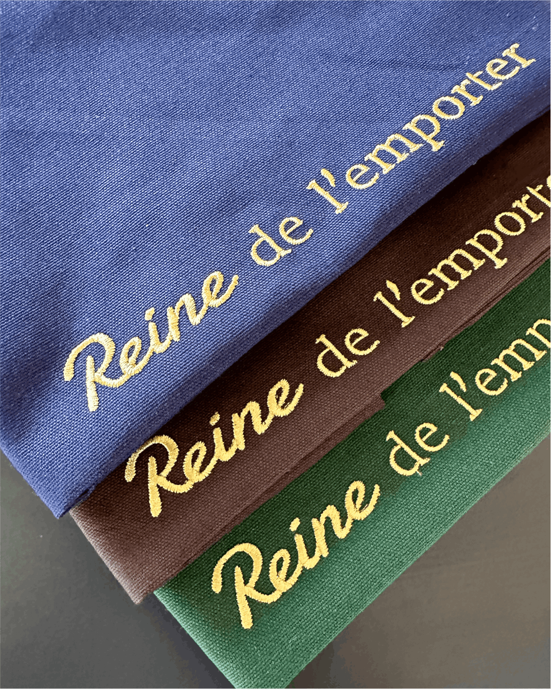 Torchon de cuisine - Reine de l'emporter - Collection Cata de la cuisine - Simone Home