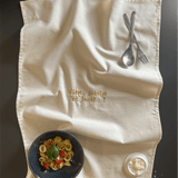 Torchon de cuisine Beige - Vino, Pasra et basta - Collection la dolce vita - Simone Home