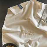  Torchon de cuisine Beige - Vino, Pasra et basta  -  Collection la dolce vita - Simone Home 