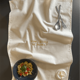  Torchon de cuisine Beige - Vino, Pasra et basta  -  Collection la dolce vita - Simone Home 